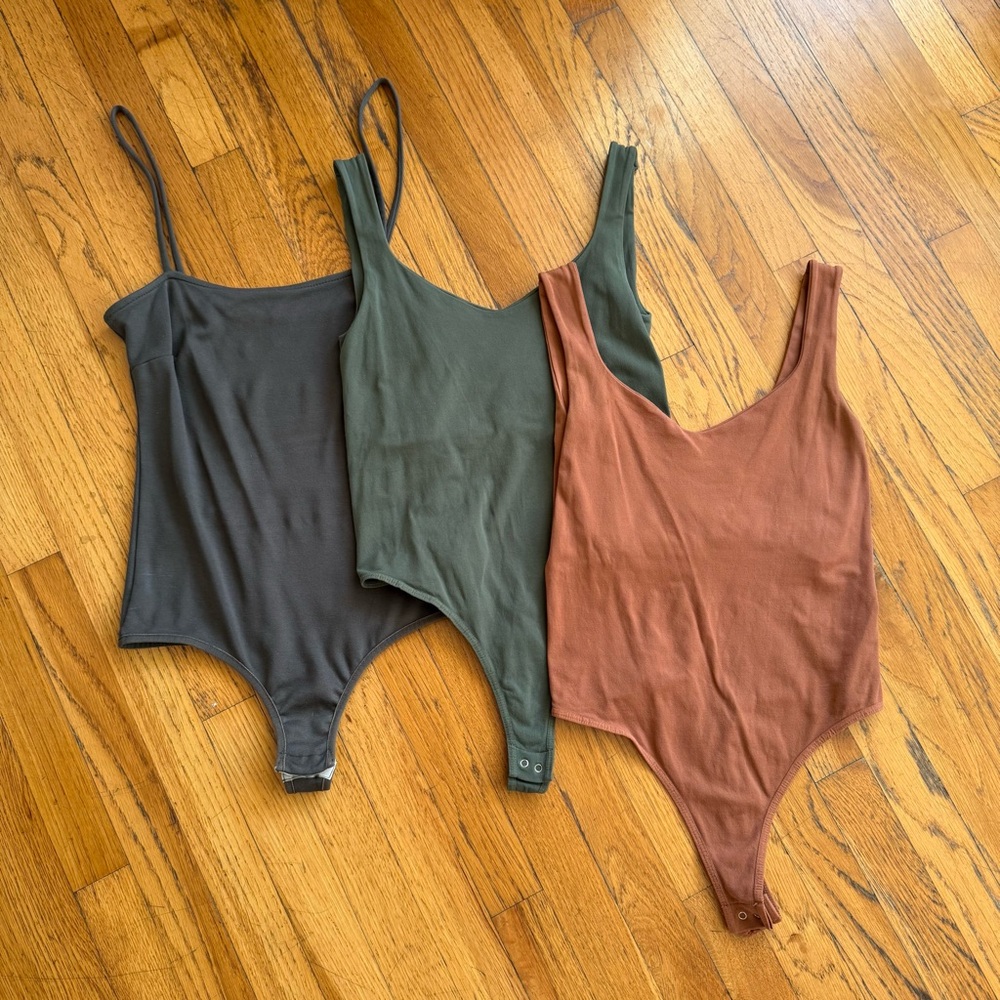 Bundle of 3 free people body suits